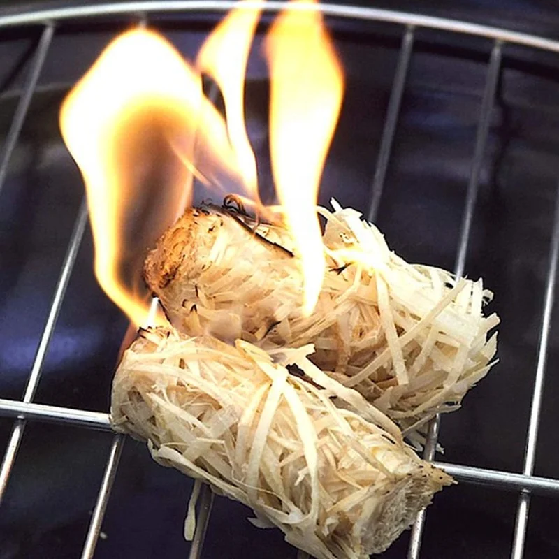 Firestarter Natural 100% Wood  Easy To Use Waterproof Firestarters