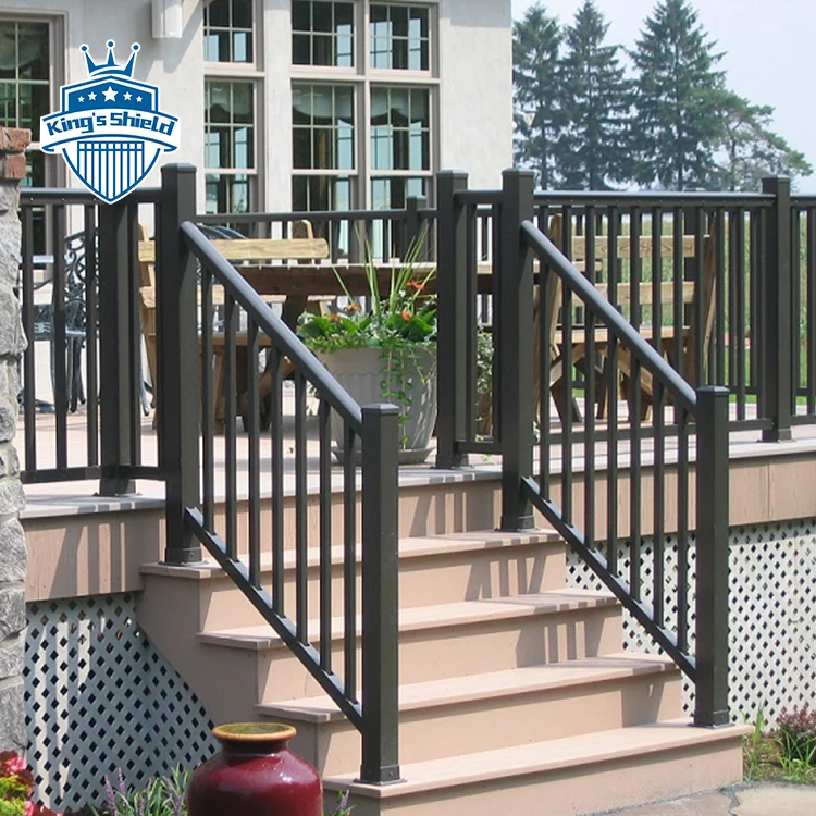 Decorative High Quality Aluminum Fence Customized Balcony Railing balconies veranda terrace Stair Handrailing