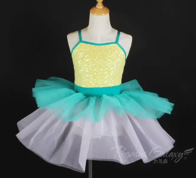 4265 Baby Dress Princess Kids Ballet Tutu Dance Costume Dress for Girls Ready to Ship
