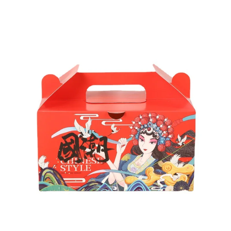 Wholesale Fried Chicken Packing Take Out Box Popcorn Chicken Fries Box Hamburger Packing Box Printable LOGO Recyclable