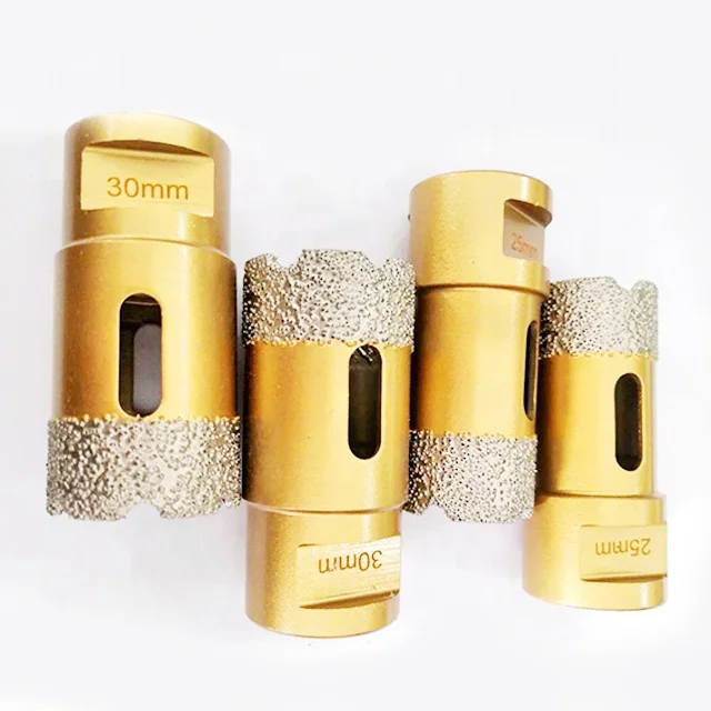 Low Price 6mm To 120mm Vacuum Brazed Ceramic Tile Core Drill Bit