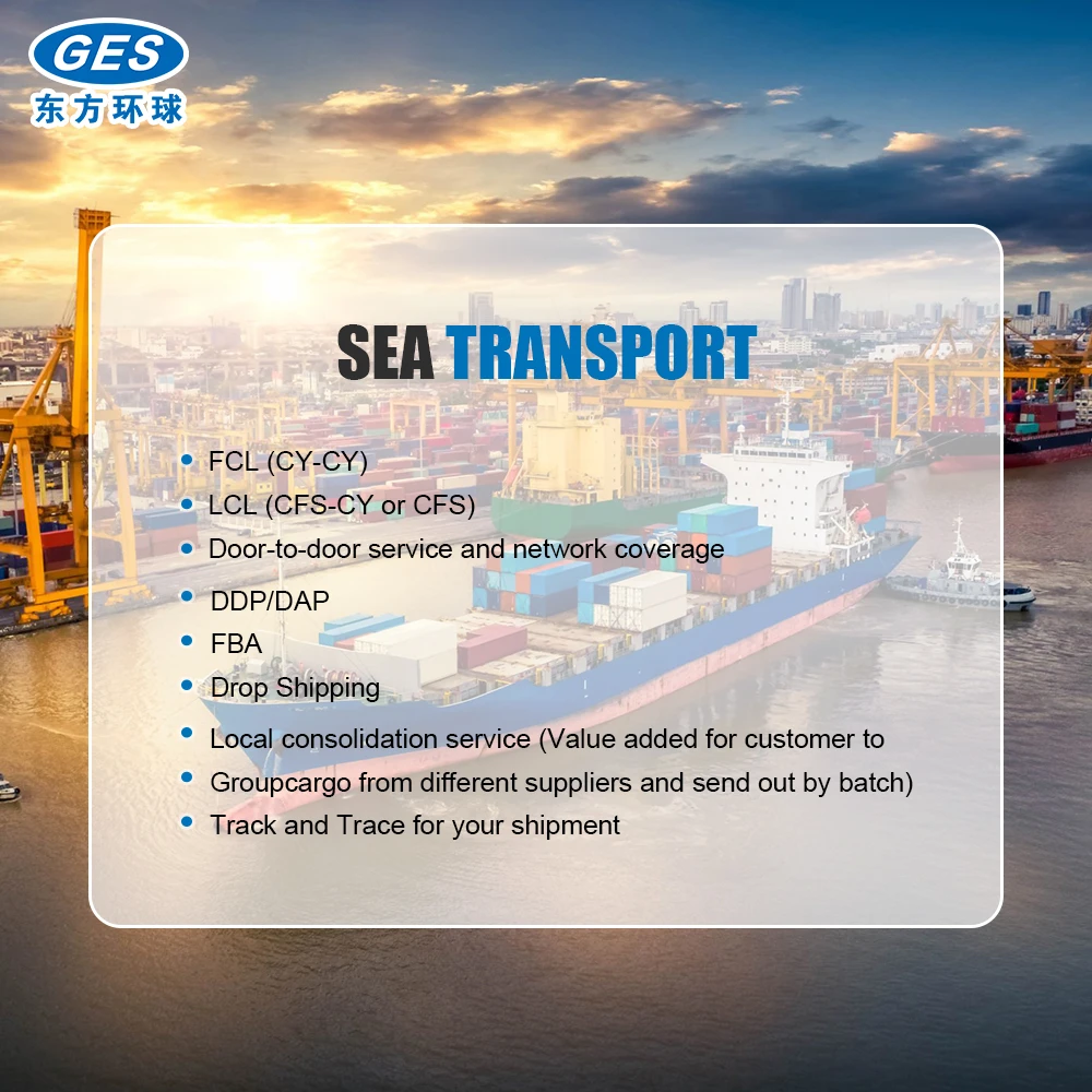 Ddp International Transportation Container Office Frames Vehicles Sea Shipping Agent China Sea Freight Forwarder