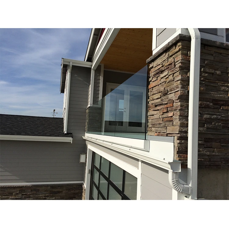 Prima Orien Iron Stair Design Interior Tubular Steel Glass Railing Balcony Railing