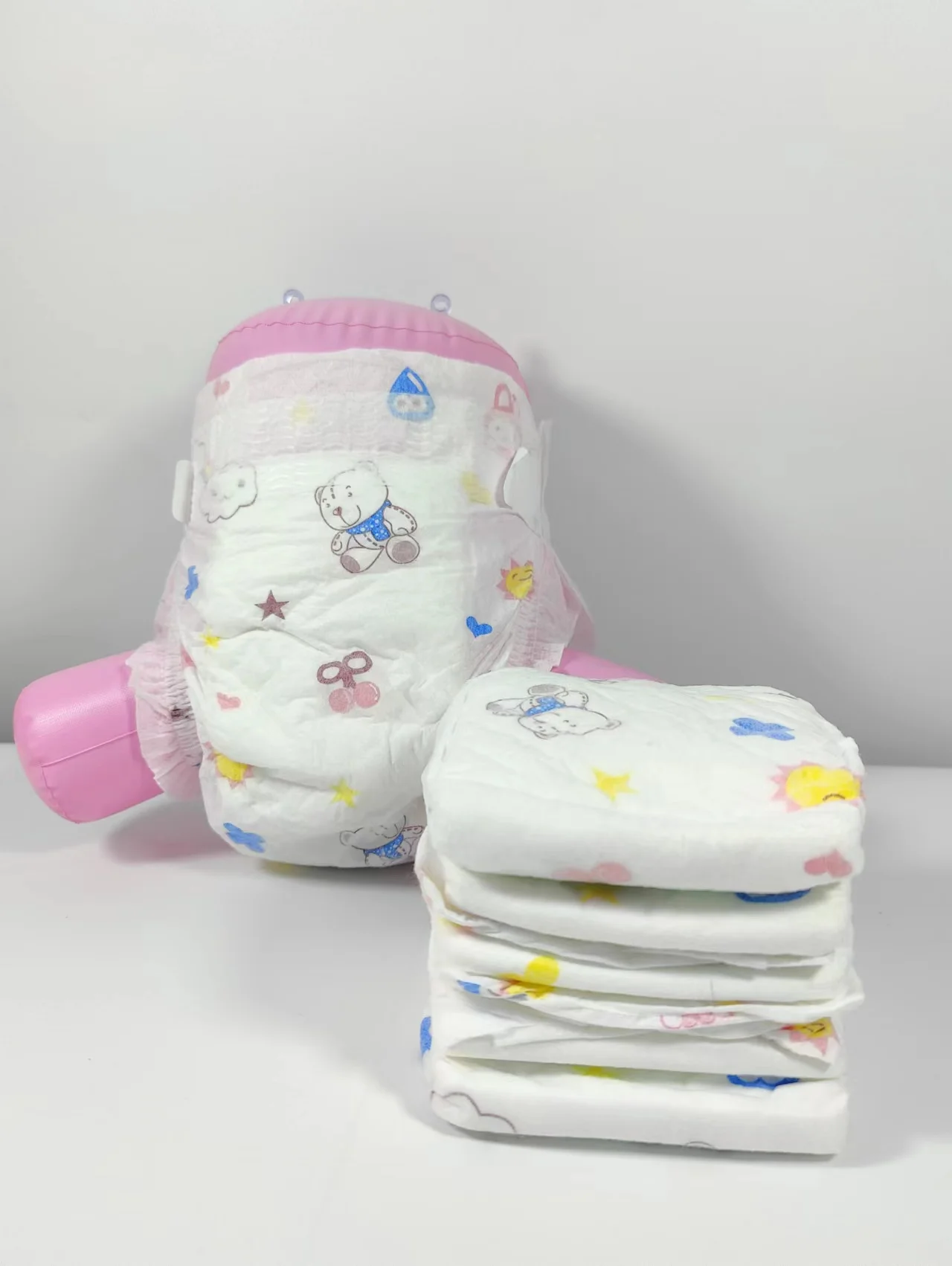 High Quality Disposable B Grade Baby Diapers in Wholesale Bales Premium Product for Little Ones