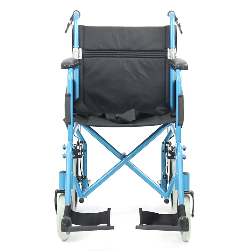Aluminum Portable Wheelchair Electric Wheelchair Foldable Factory Outlet Rehabilitation Equipment