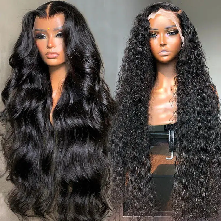 Raw Vietnamese Human Hair Body Wave Lace Front Wigs Human Hair Wholesale HD Lace Frontal Wigs For Black Women