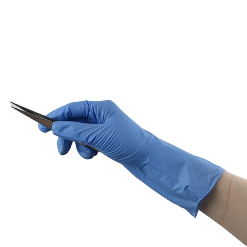 Cheap Disposable Vinyl Blend Nitrile Food Grade Gloves For Exam Window Cleaning