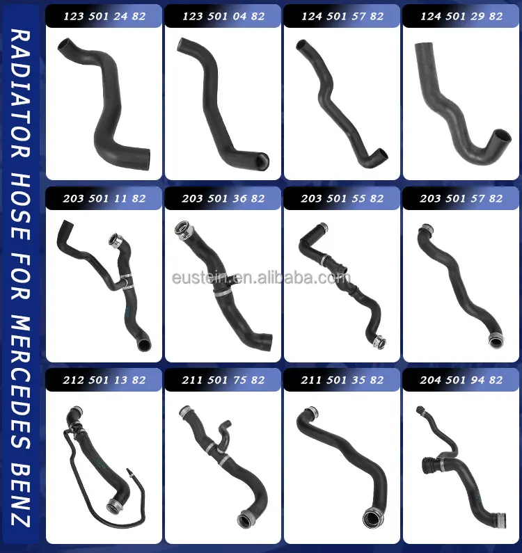 17127612444 17127612445 Cooling Radiator Hose Pipe for BMW Auto Parts X1 E83 Coolant Hose