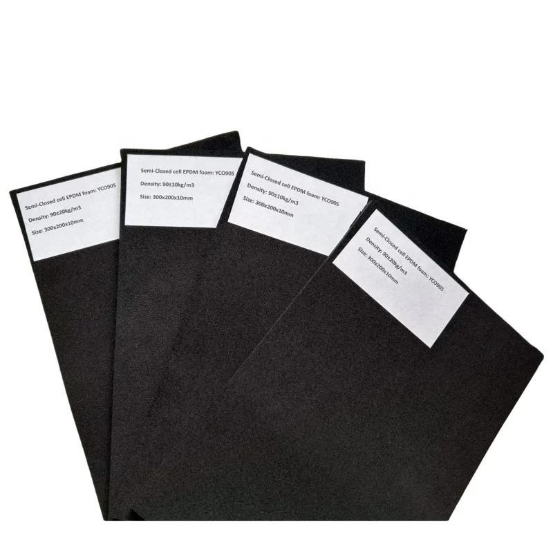 Special Custom Design Premium Quality EPDM Rubber Foam in Sheets and Rolls
