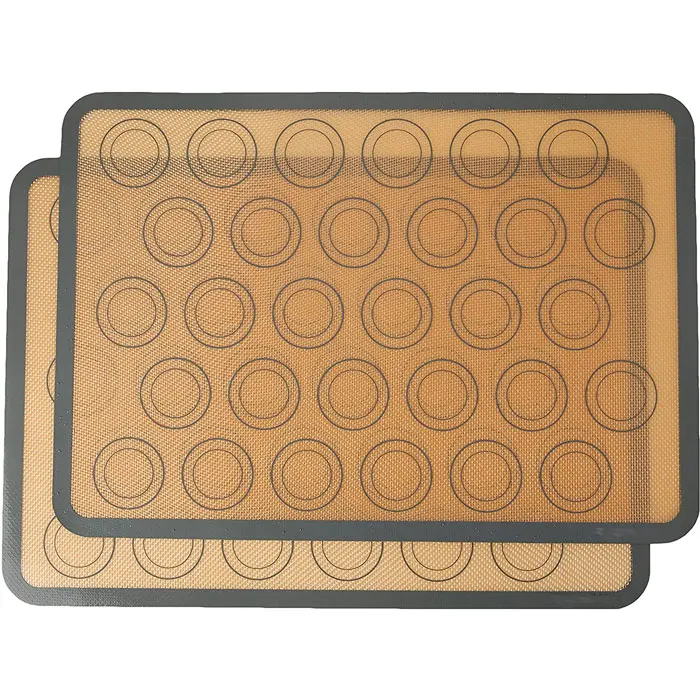 Custom non-stick silicone baking mat set sheet dough pastry high quality
