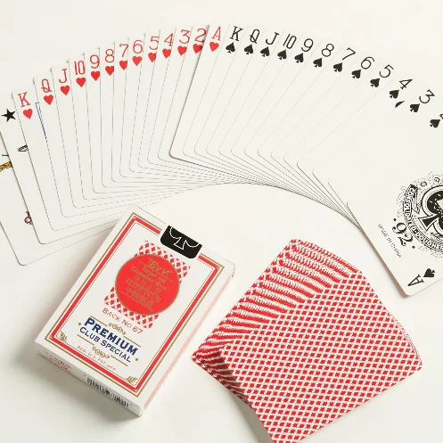 High-Quty Custom Poker Barcode Playing Cards China Factory Printed Black Core Premium Paper Playing Cards