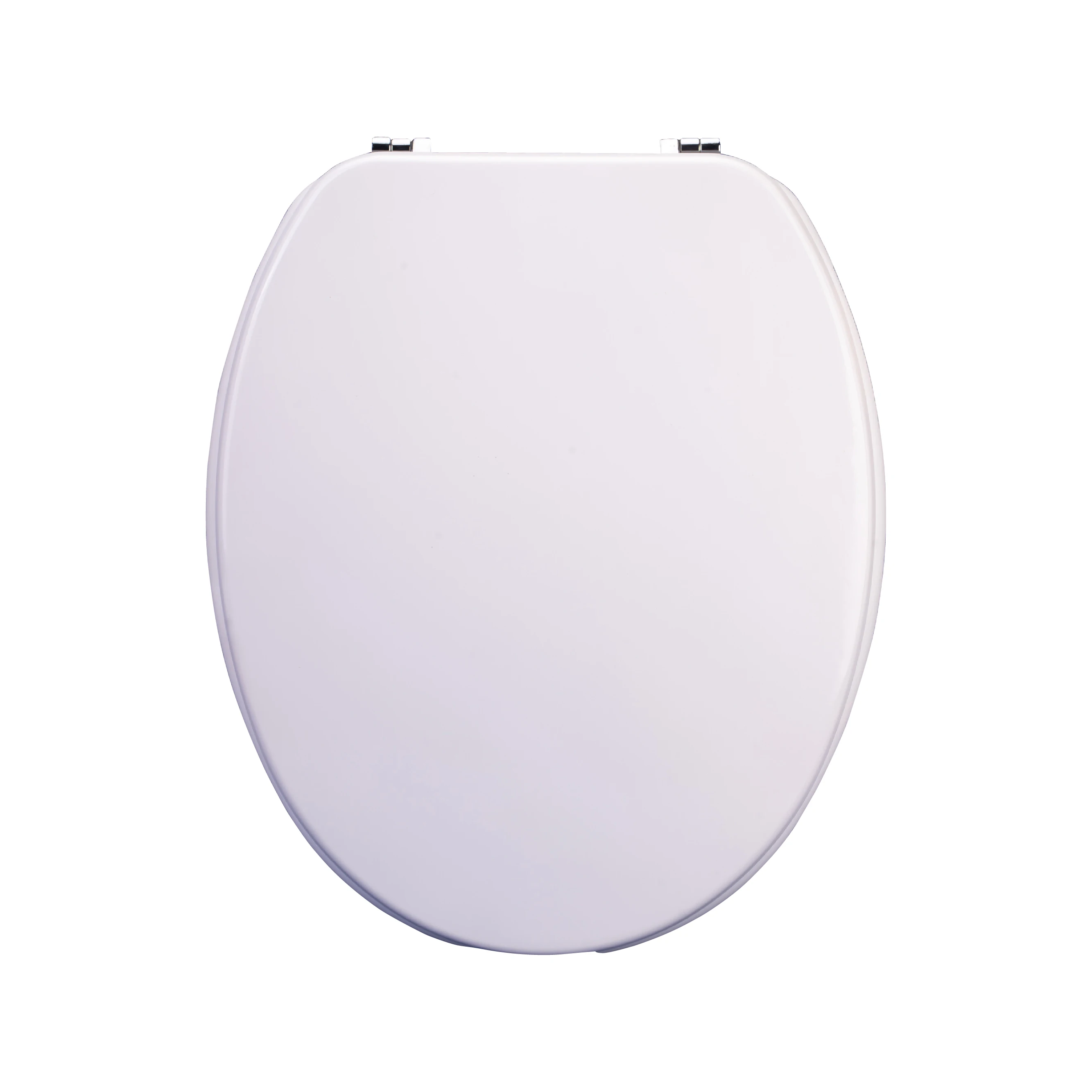 Modern 3D MDF Soft Close Hinges Sanitary Slim round round Wrap over Toilet Seat Cover for Home Bathroom Made of UF Urea Material
