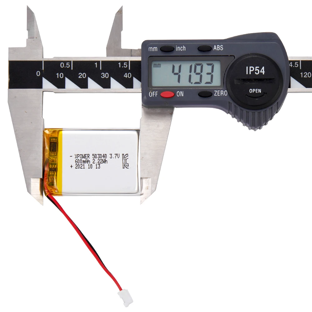 503040 3.7V 600mah
