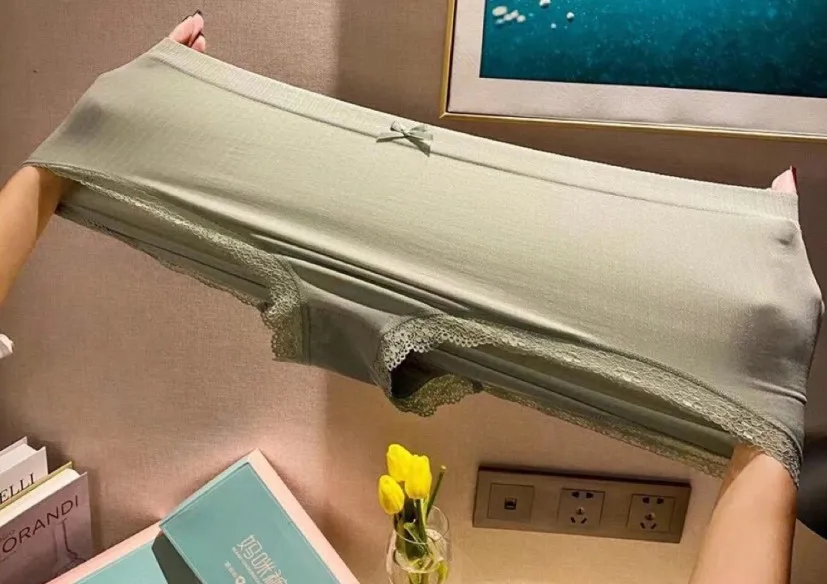 Mummy Panties Plus Large Size Underwear Graphene Cotton Crotch Mite-proof Comfortable Breathable Ladies Briefs