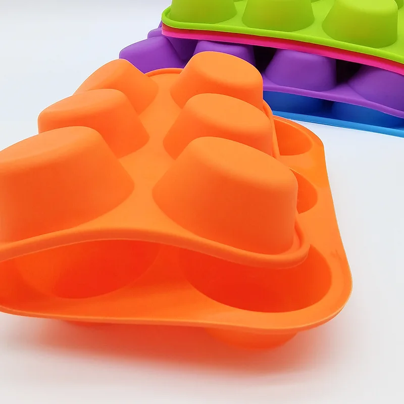 100% Food Grade Round Reusable Wholesale pop food grade bake silicone mold custom cake mold