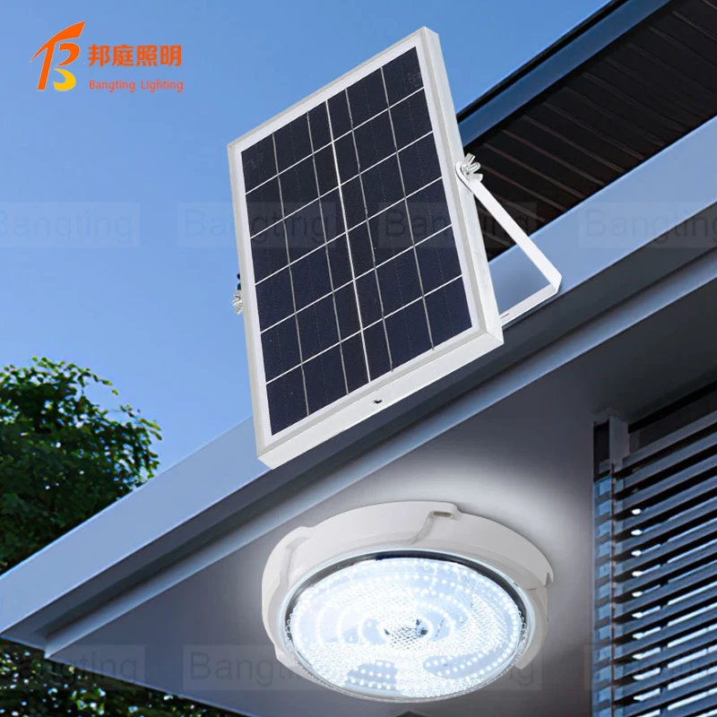 200W One Drag Four Indoor Solar Ceiling Light remote control Solar Bedroom Home Residential Lighting Led Solar Ceiling Light