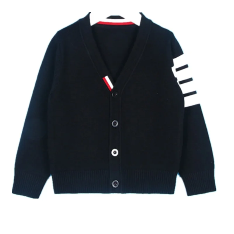 
2021 Baby Boys Sweater Autumn Toddler Boys Knitwear Long-Sleeve Cotton Cardigans Kids Sweater Coat Fashion Children Clothes 