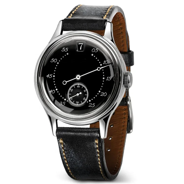 Custom Logo Elegant Luxury Brand Jump Hour Automatic Men Watches Seagull Mechanical Watch