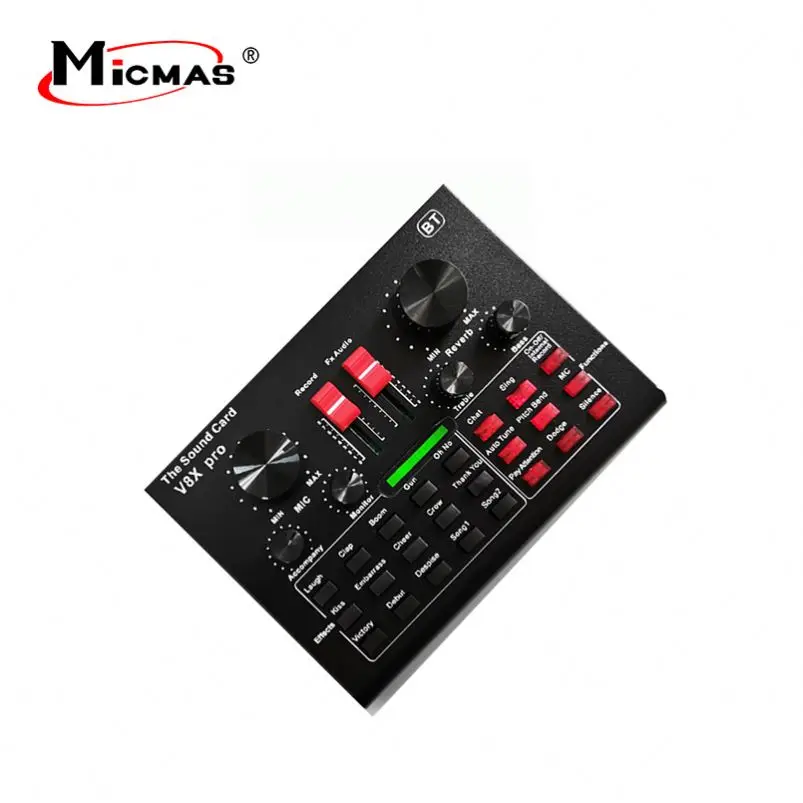 Micmas Wholesale Sound Card Live With High Quality