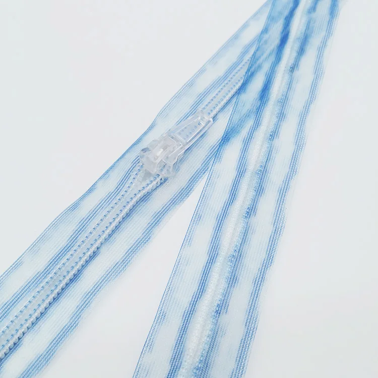 Lace zipper nylon coil zipper for sun-proof clothing