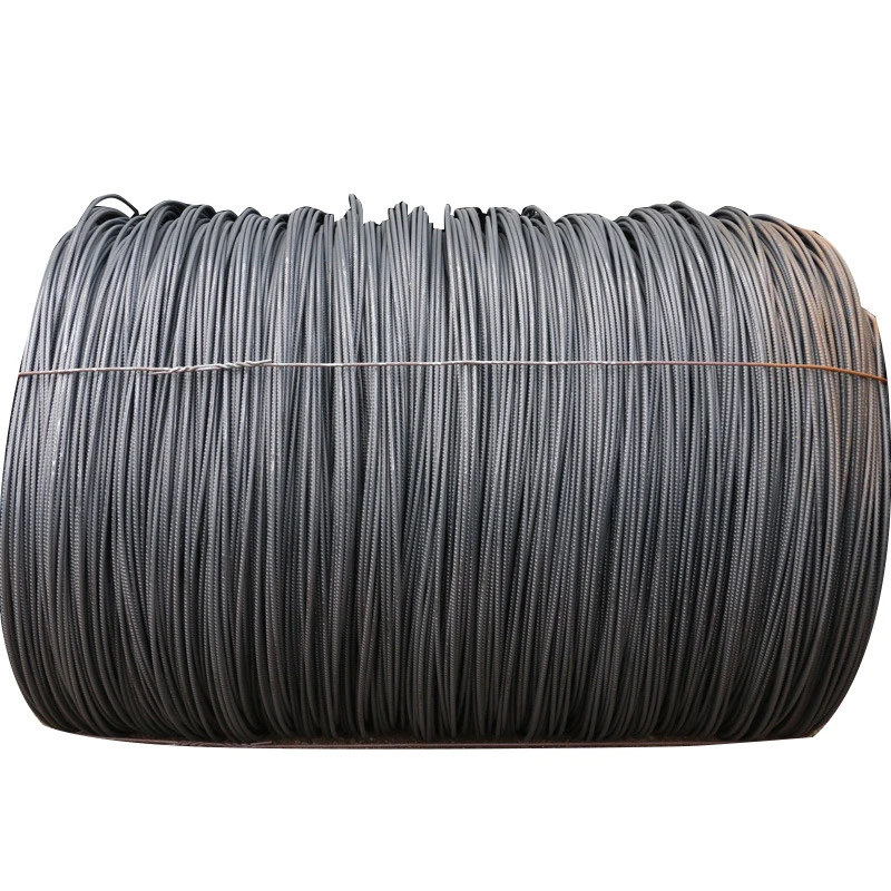 Factory price hot rolled steel wire rod in coils rebar hrb500 6mm 8mm 18-32mm for road construction