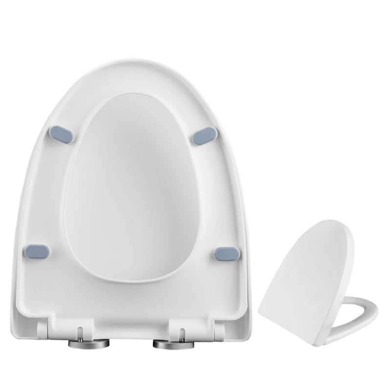 2023 Household toilet lid thickened toilet cover slow drop fast detachable lid UVO type toilet lid