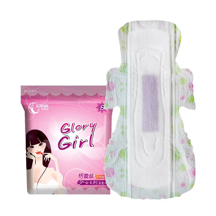 Ultra Soft Anion Active Oxygen Sanitary Pad Daily Use Disposable Ladies Napkins Manufacturer