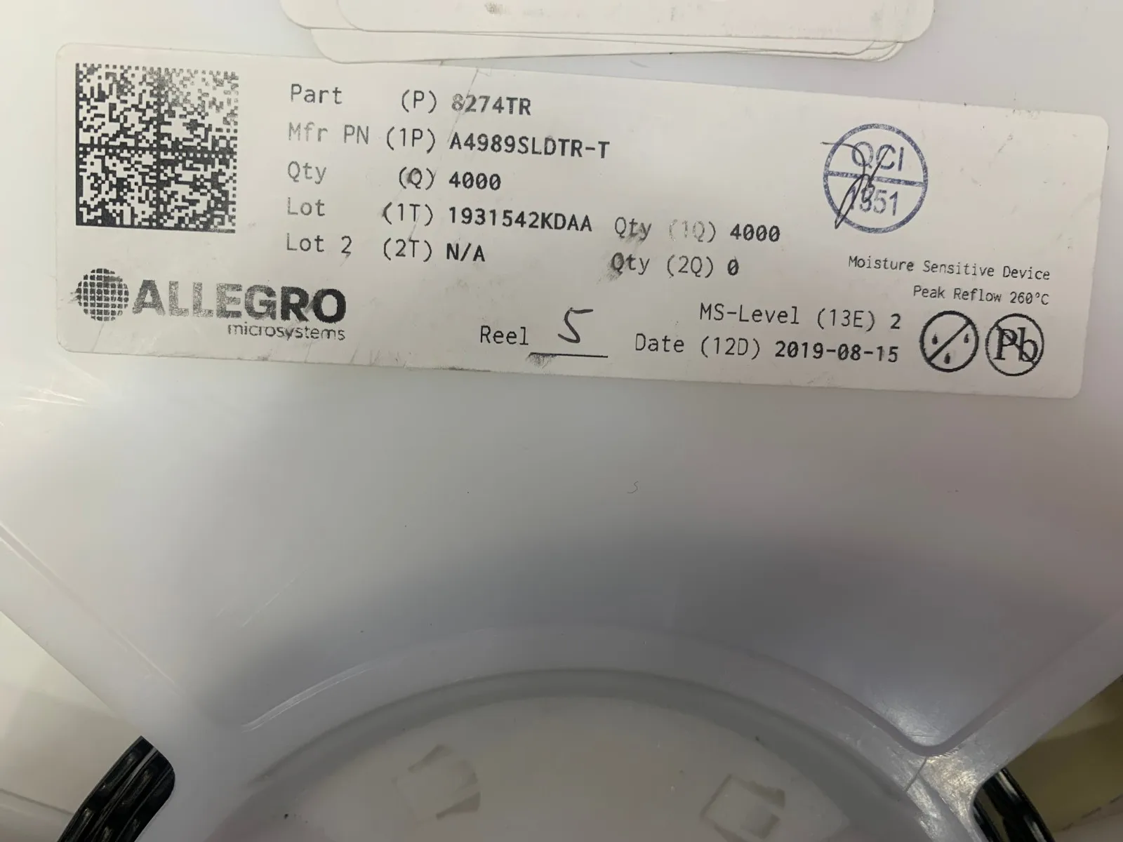 A4989SLDTR-T Electronic Components Integrate circuit A4989SLDTR A4989SLD A4989