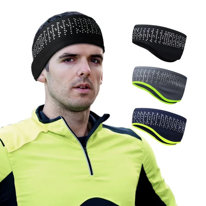 Designer Outdoor Cycling Thermal Sublimation Running Sport Ear Warmer Customized Winter Ski Headband With Polar Fleece Head Band