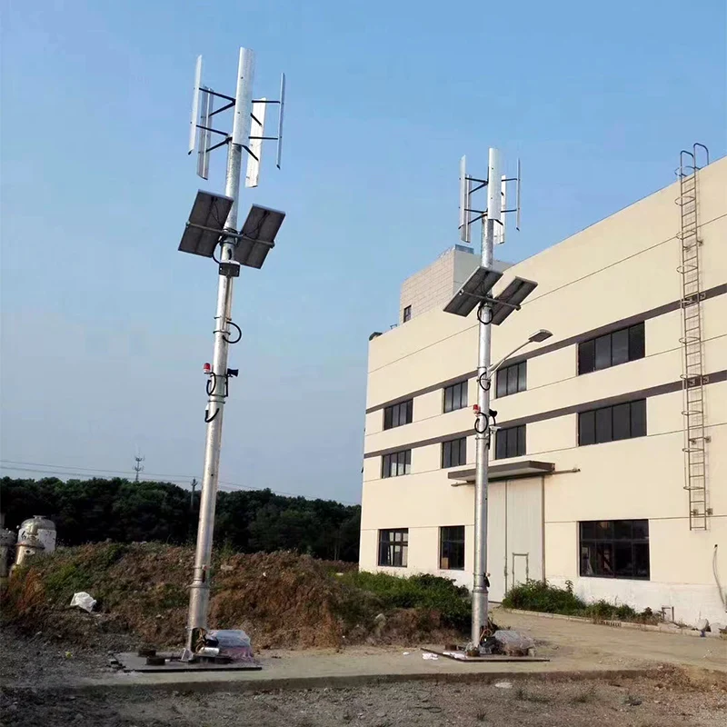 Module Generator Wind Turbine Home 10Kw Power Kit Photovoltaic Hybrid Energy Off Grid Solar And Wind Power System