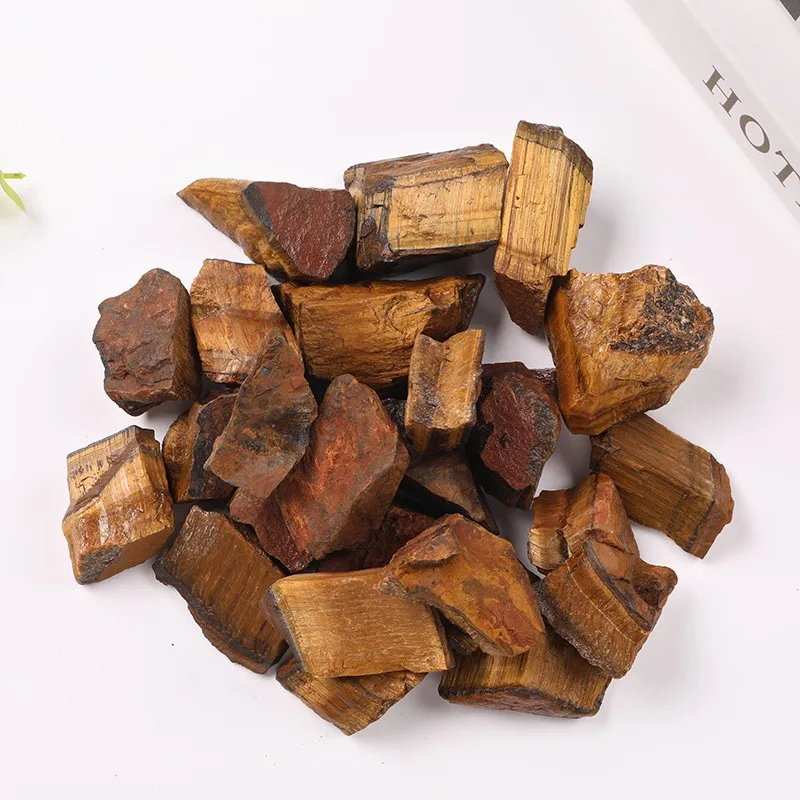 Wholesale high quality Natural aroma stone diffuser Crystal Mineral Specimen tiger eyes Raw Rough stones