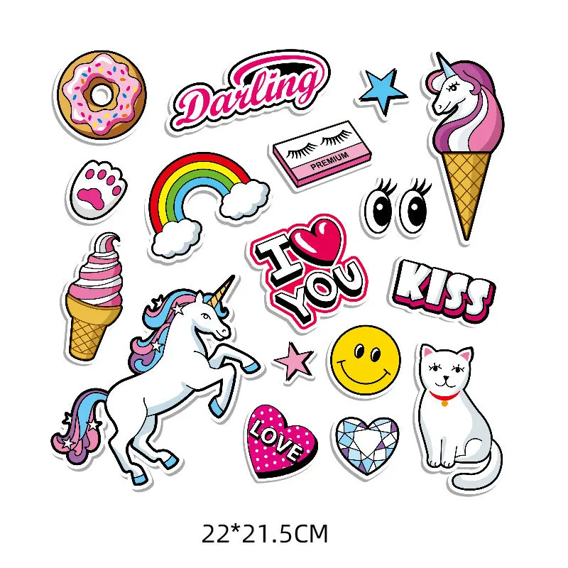 HUAMJ Kids Cartoon Mini Car Customized LOGO Plastisol Ink Label Film Heat Transfers For T-Shirts