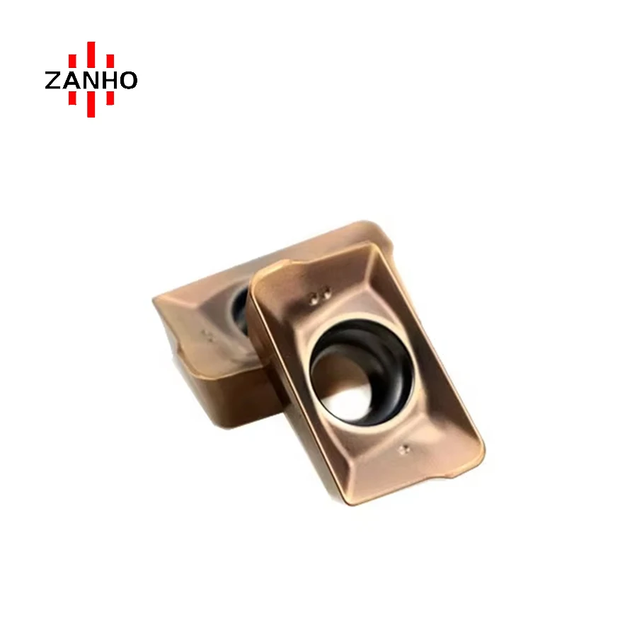 ZANHO APKT09T308 EM carbide high feeding inserts milling inserts lathe tool drilling machine CNC tool economical type