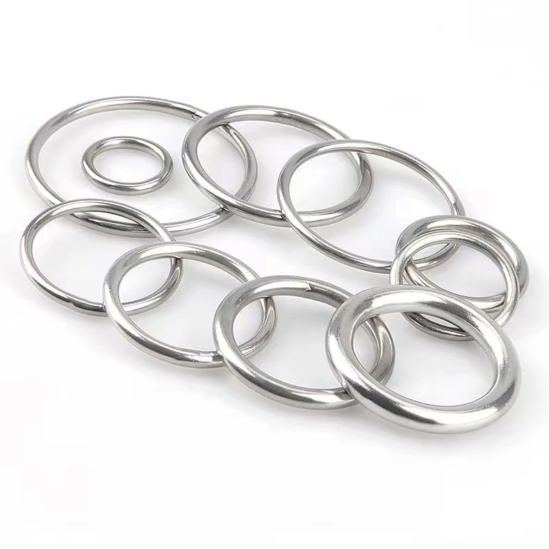 China OEM 100mm metal ring stainless steel O ring