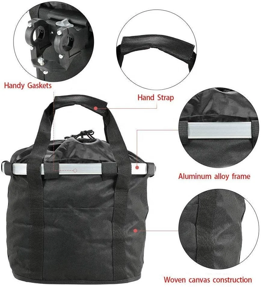  Складная маленькая переноска для домашних животных кошек/собак передняя велосипедная корзина быстросъемная легкая установка сумка горный велосипед