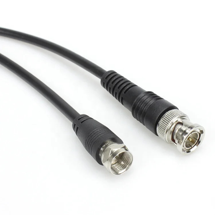 Коаксиальный Удлинительный Кабель BNC к F разъему 75 Ом RG59