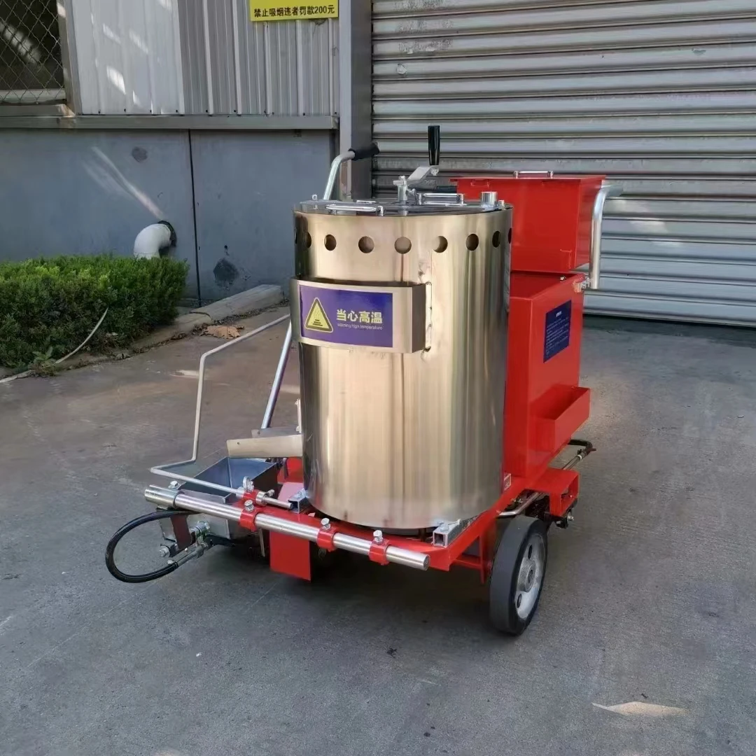 Easy Operate Small Hand Push Thermoplastic Road Marking Machine