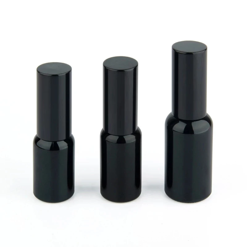 Ruizhuo wholesale mini matte black 5ml 10ml 20ml 30ml 50ml 16oz pump sprayer glass mist spray bottles essential oil bottle