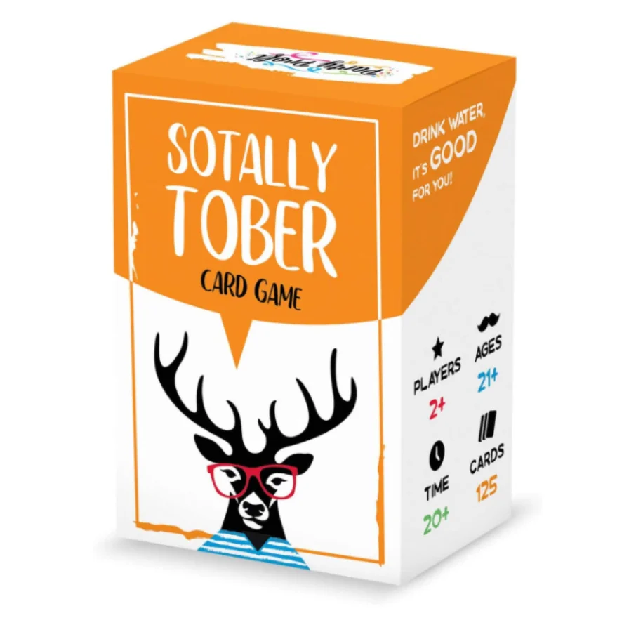 Sotally октября Алкогольная игра для взрослых питьевой карточные игры партии