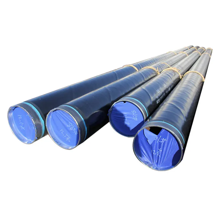 API 5L ssaw steel pipe with epoxy resin powder anti-corrosion 3pe carbon steel pipe