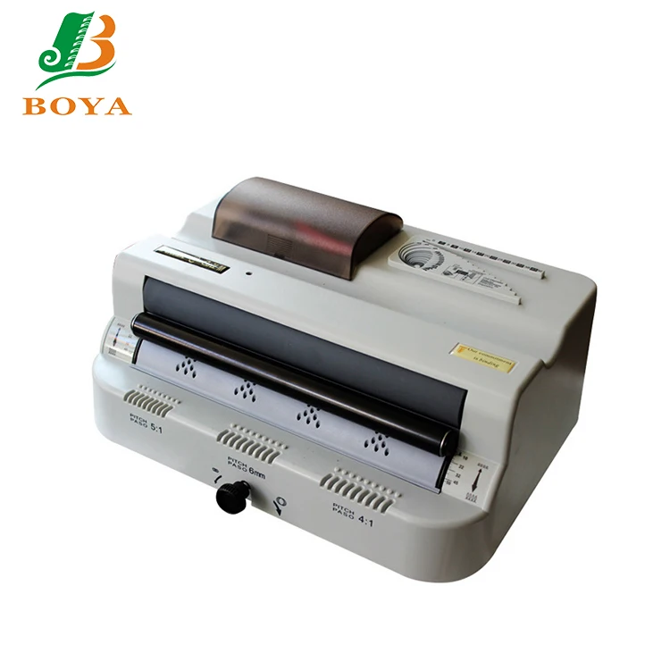 
CE Approved BOYA -450 Office And School Supplies Hot ! Metal Spiral Wire Forming And Binding Machine 