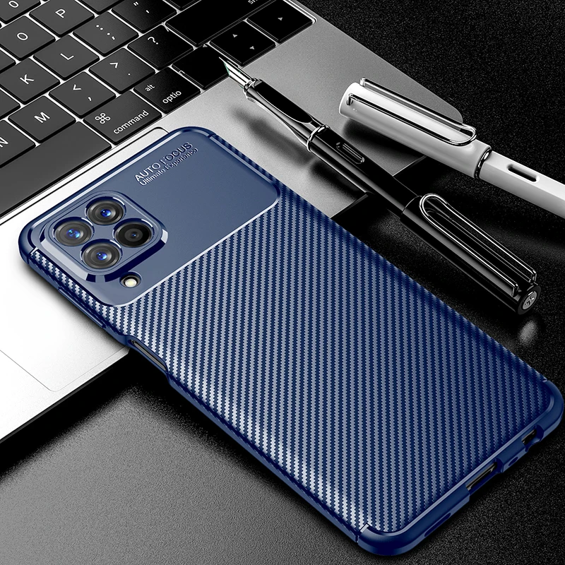 High Quality Shockproof Carbon Fiber Texture TPU Phone Case For Nokia C1 mobile back cover Nokia 2.3