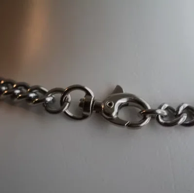 Statement Cute Star padlock necklace stainless steel twist link curb chain Choker Necklace approx available Stacking Jewellery