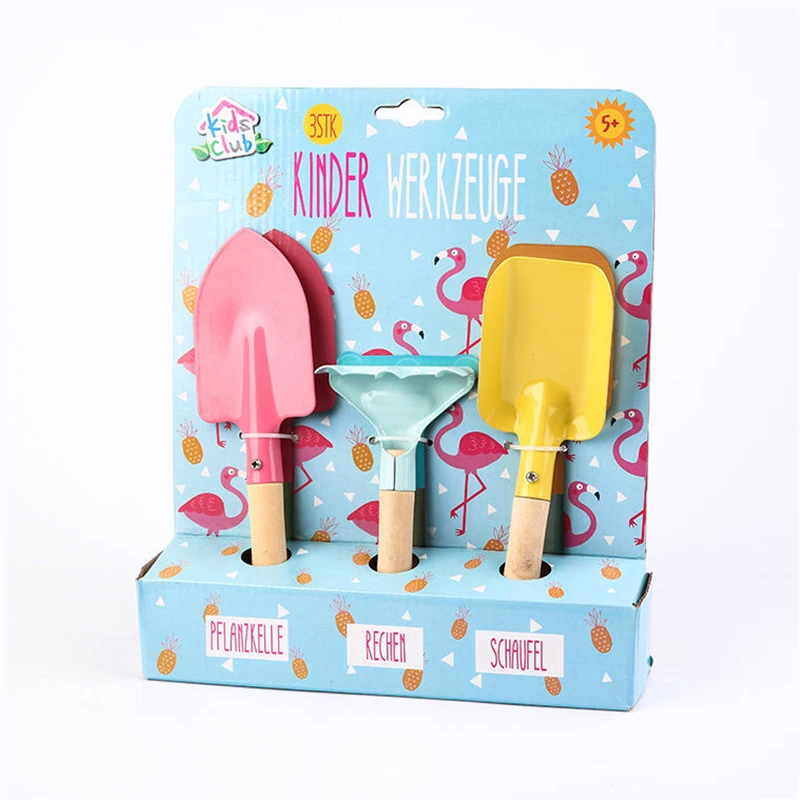 Mini garden hand tool for kids garden tool gift set toy