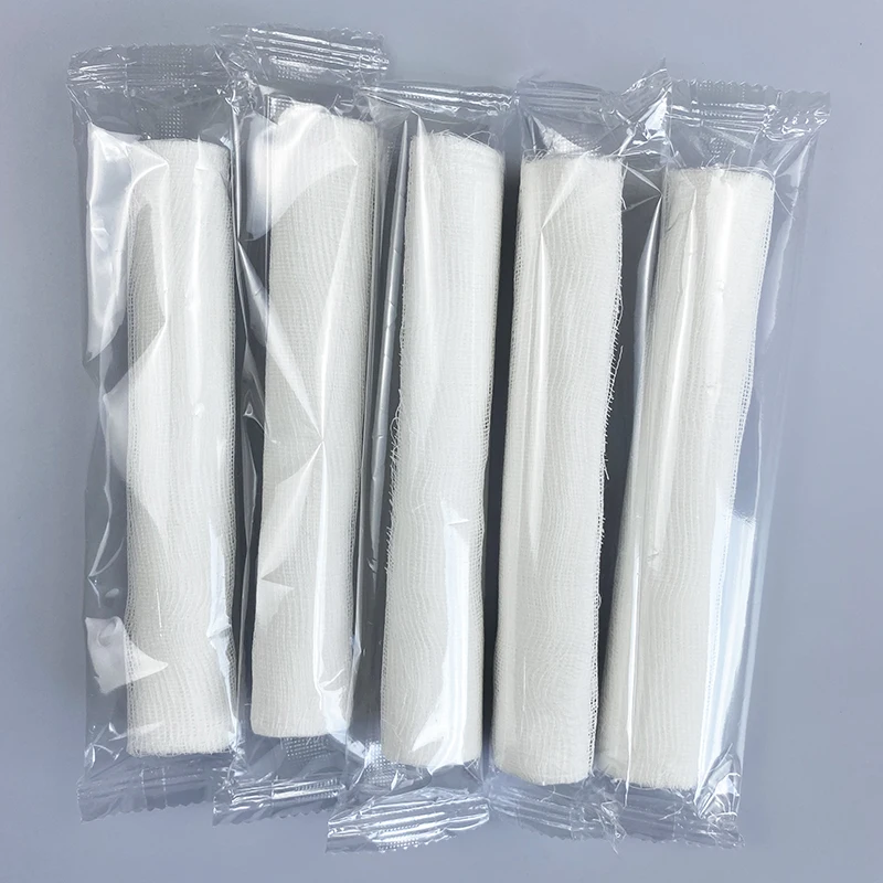 Medical Cotton Gauze bandage wound dressing gauze roll
