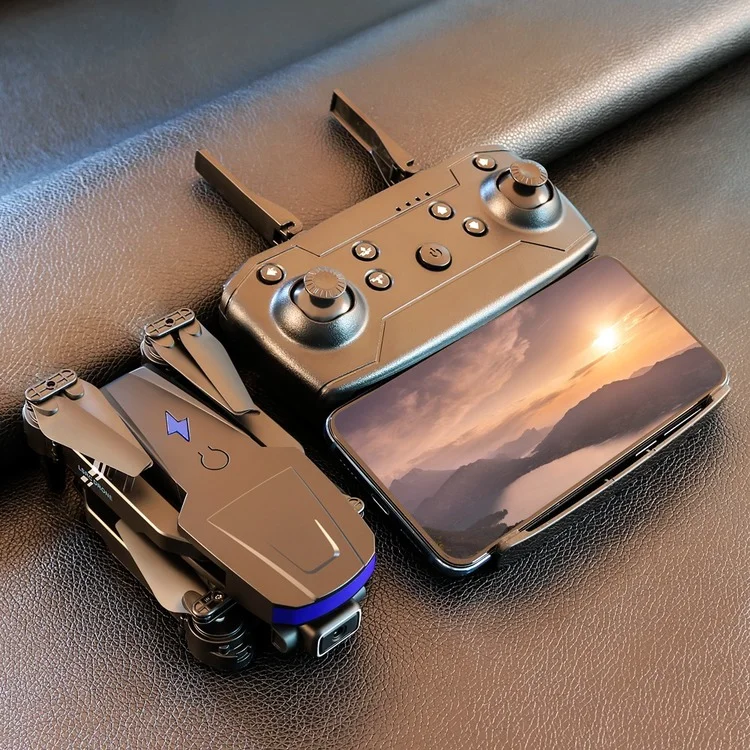 New LS878 Mini Drone 4K HD Wide Angle Dual Camera 1080P FPV Height Maintained RC Dron Foldable Quadcopter Helicopter Toy VS E525