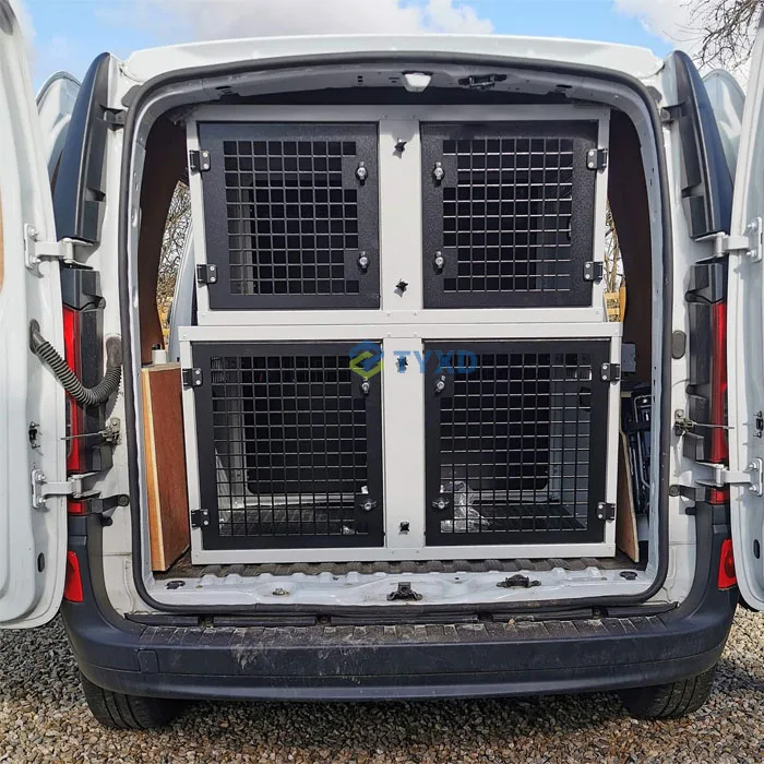 TYXD Custom Design Van Transit Dog Box OEM Factory Customization Mini Van Transport Pet Cage Custom Dog Crate