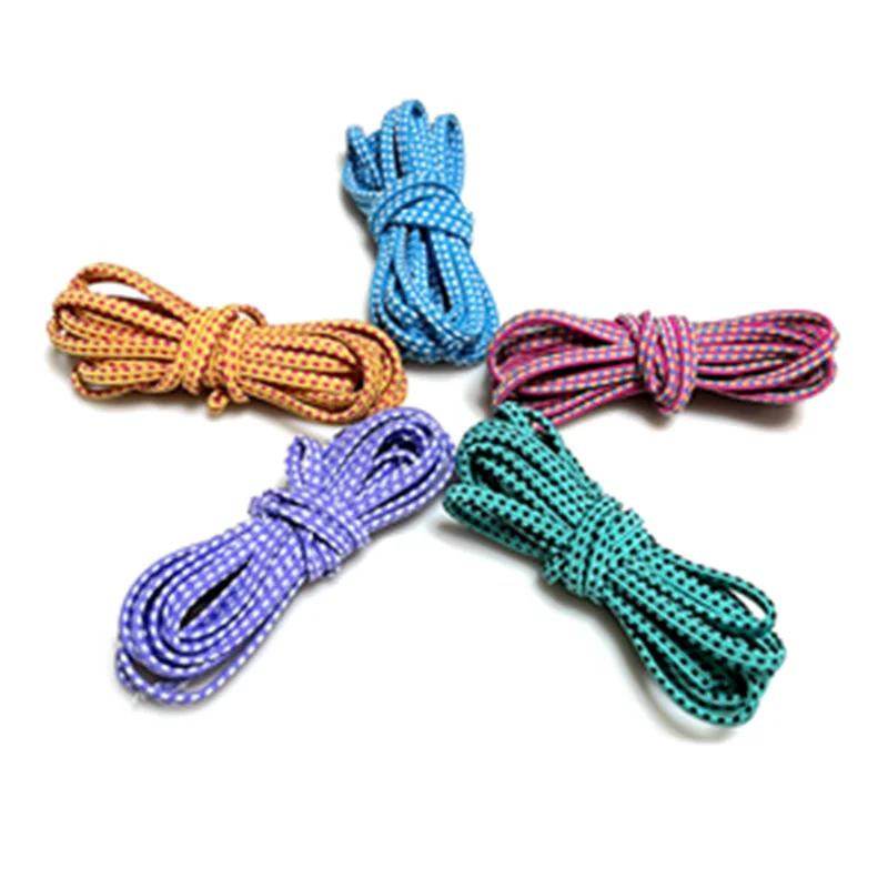 Factory Price Flat Round  Polyester High Elastic Chinese Jump Rope