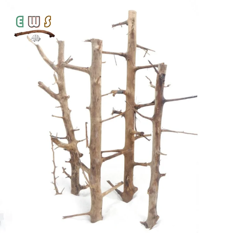 Natural  Aquarium Decorative Driftwood Long Hands Wood for Fish Tank Landscaping