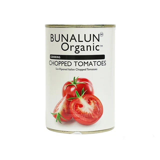 High Quality Hot Selling Manufacturers Wholesale Healty Diet Snacks Food Fresh Chopped Tomatoes, 400 Gm - Red